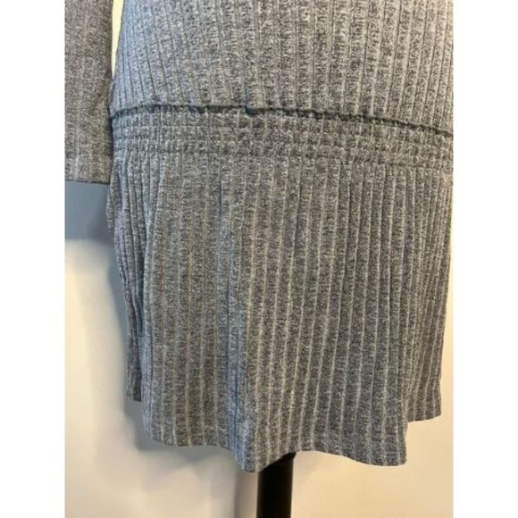 #88 NWT Charcoal Gray Selma Pull Over Long Sleeve Sweater Dress - Picture 5 of 6